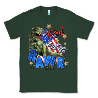 Sports Green red white rawr Classic Tee - Zillion Design Studio