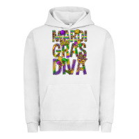 Pigment Lunar Rock Mardi Gras diva Urban Hoodie - BundleAndBundleShop