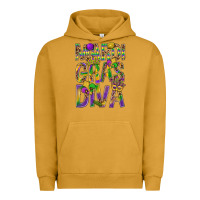 Pigment Peanut Butter Mardi Gras diva Urban Hoodie - BundleAndBundleShop