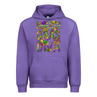 Tulip Mardi Gras diva Urban Hoodie - BundleAndBundleShop