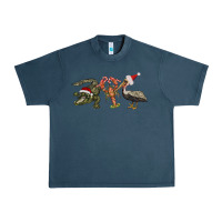 Midnight Navy Christmas alligator pelican crawfish Urban Heavy Tee - BarkalooDesign
