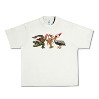 Pistachio Christmas alligator pelican crawfish Urban Heavy Tee - BarkalooDesign