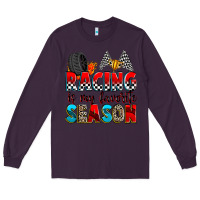Plum racing is my favorite season Long Sleeve Tee - Zillion Design Studio