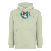 Matcha nurse and elements Heavyweight Hoodie - AdoDesignShop
