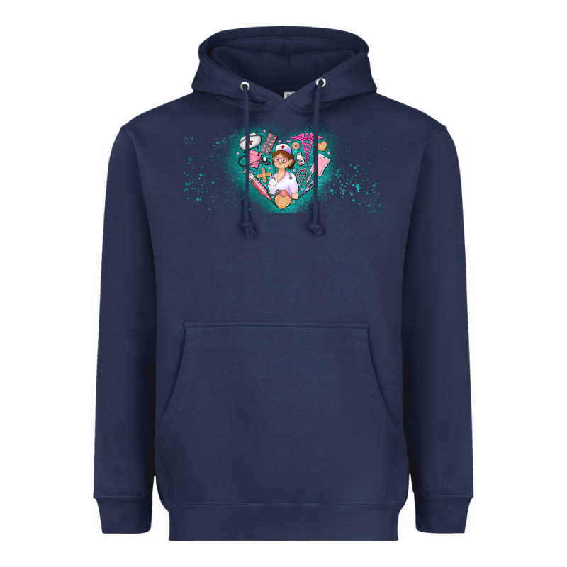 Nurse And Elements Heavyweight Hoodie by AdoDesignShop | Teevron
