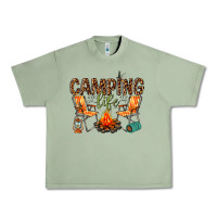 Oil Green camping life Urban Heavy Tee - texasbilliewilder