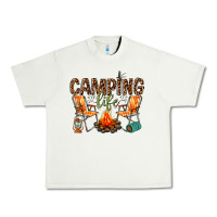Pistachio camping life Urban Heavy Tee - texasbilliewilder