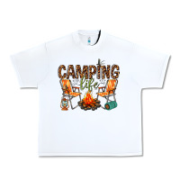 White camping life Urban Heavy Tee - texasbilliewilder