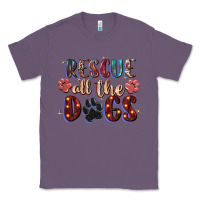 Lavender rescue all the dogs Classic Tee - Zillion Design Studio