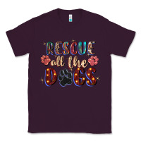 Plum rescue all the dogs Classic Tee - Zillion Design Studio