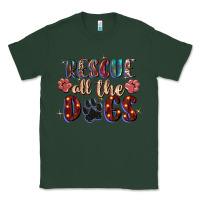 Sports Green rescue all the dogs Classic Tee - Zillion Design Studio
