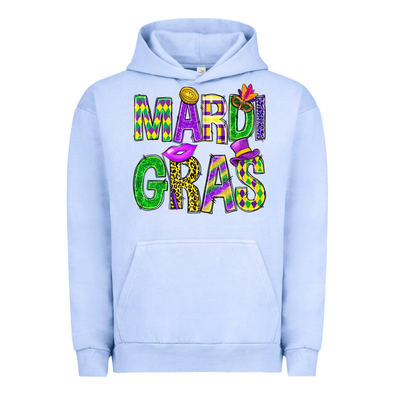 Mardi Gras Carnaval Mask Urban Hoodie by BundleAndBundleShop | Teevron