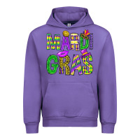 Tulip Mardi Gras Carnaval Mask Urban Hoodie - BundleAndBundleShop