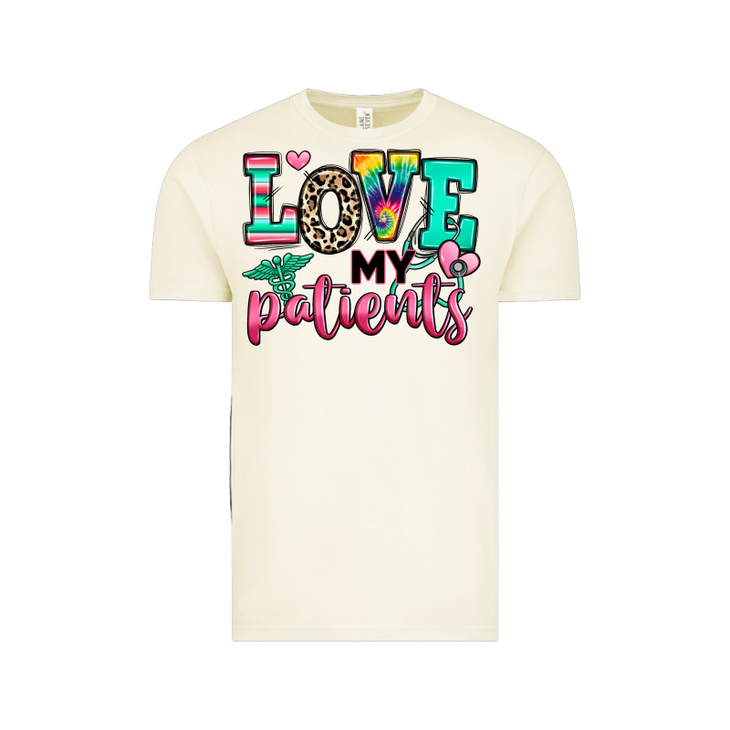 Love My Patients Nurse Vintage Tee by RanaPortraitStore | Teevron