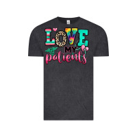 Vintage Black love my patients nurse Vintage Tee - RanaPortraitStore