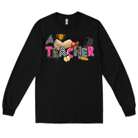 Black race teacher Long Sleeve Tee - Zillion Design Studio