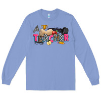 Colony Blue race teacher Long Sleeve Tee - Zillion Design Studio