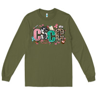 Army Green cscc Long Sleeve Tee - AdoDesignShop