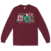 Burgundy cscc Long Sleeve Tee - AdoDesignShop