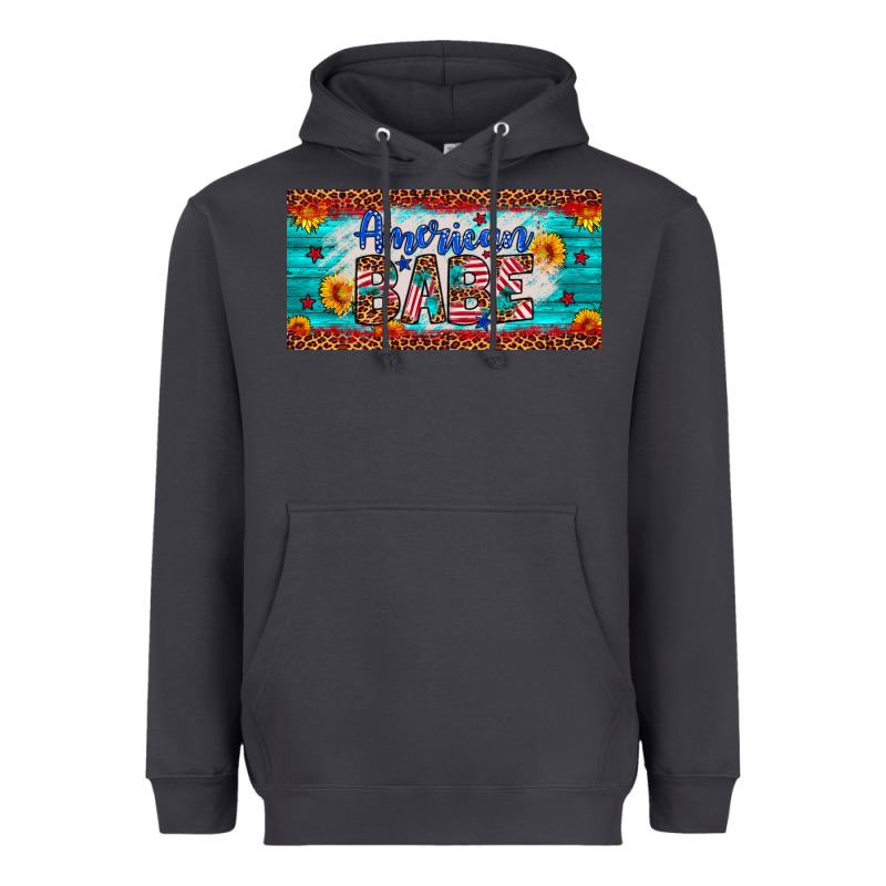 American Babe Heavyweight Hoodie by Artiststas | Teevron