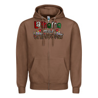 Chestnut la mama mas chingona Zipper Hoodie - CowhideDigitalArt