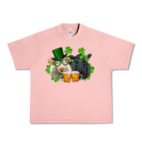 Salmon St. Patrick's Day Charolais And Black Angus Cows Urban Heavy Tee - RanaPortraitStore