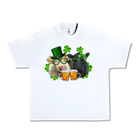 White St. Patrick's Day Charolais And Black Angus Cows Urban Heavy Tee - RanaPortraitStore