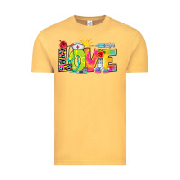 Vintage Mustard love nurse summer Vintage Tee - RanaPortraitStore