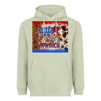 Matcha little miss america Heavyweight Hoodie - Artiststas