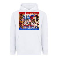 White little miss america Heavyweight Hoodie - Artiststas