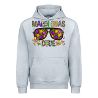 Heather Grey Mardi gras dude Urban Hoodie - BundleAndBundleShop