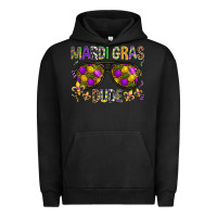 Pigment Black Mardi gras dude Urban Hoodie - BundleAndBundleShop