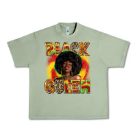 Oil Green black queen Urban Heavy Tee - Zillion Design Studio