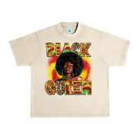 Sandshell black queen Urban Heavy Tee - Zillion Design Studio