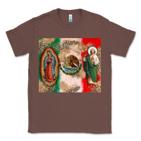 Chestnut Virgin Mary and San Judas Classic Tee - CTS Tumbler Store