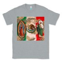 Heather Grey Virgin Mary and San Judas Classic Tee - CTS Tumbler Store