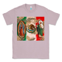 Lilac Virgin Mary and San Judas Classic Tee - CTS Tumbler Store