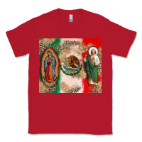 Red Virgin Mary and San Judas Classic Tee - CTS Tumbler Store