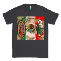 Smoke Virgin Mary and San Judas Classic Tee - CTS Tumbler Store