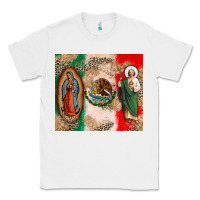 White Virgin Mary and San Judas Classic Tee - CTS Tumbler Store