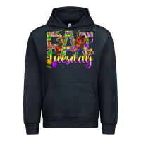 Navy Mardi Gras fat tuesday Urban Hoodie - BundleAndBundleShop