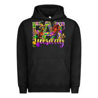 Pigment Black Mardi Gras fat tuesday Urban Hoodie - BundleAndBundleShop
