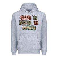 Heather Grey sorry my filter is broken Premium Hoodie - MaliasSmallBusiness