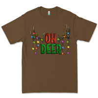 Cacao Oh deer christmas Premium Tee - Artiststas