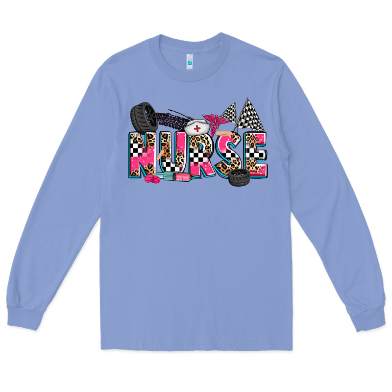 Race Nurse Long Sleeve Tee by Zillion Design Studio | Teevron