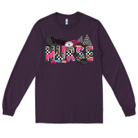 Plum race nurse Long Sleeve Tee - Zillion Design Studio