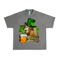 Tornado St. Patrick's Day Goat And Beer Urban Heavy Tee - RanaPortraitStore