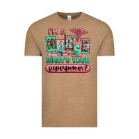 Vintage Coffee im a nurse whats your superpower Vintage Tee - RanaPortraitStore