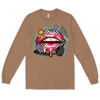 Toasted Coconut race lips Long Sleeve Tee - Zillion Design Studio