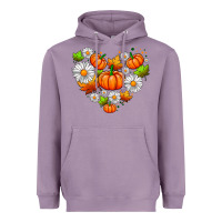 Lavender pumpkin and daisies Heavyweight Hoodie - AdoDesignShop